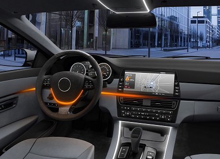智能LED成功实现汽车内部动态照明