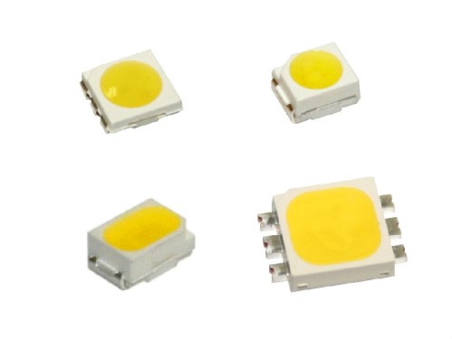 LED元器件封装尺寸多样，通常以尺寸命名